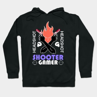 shooter gamer headshot Hoodie